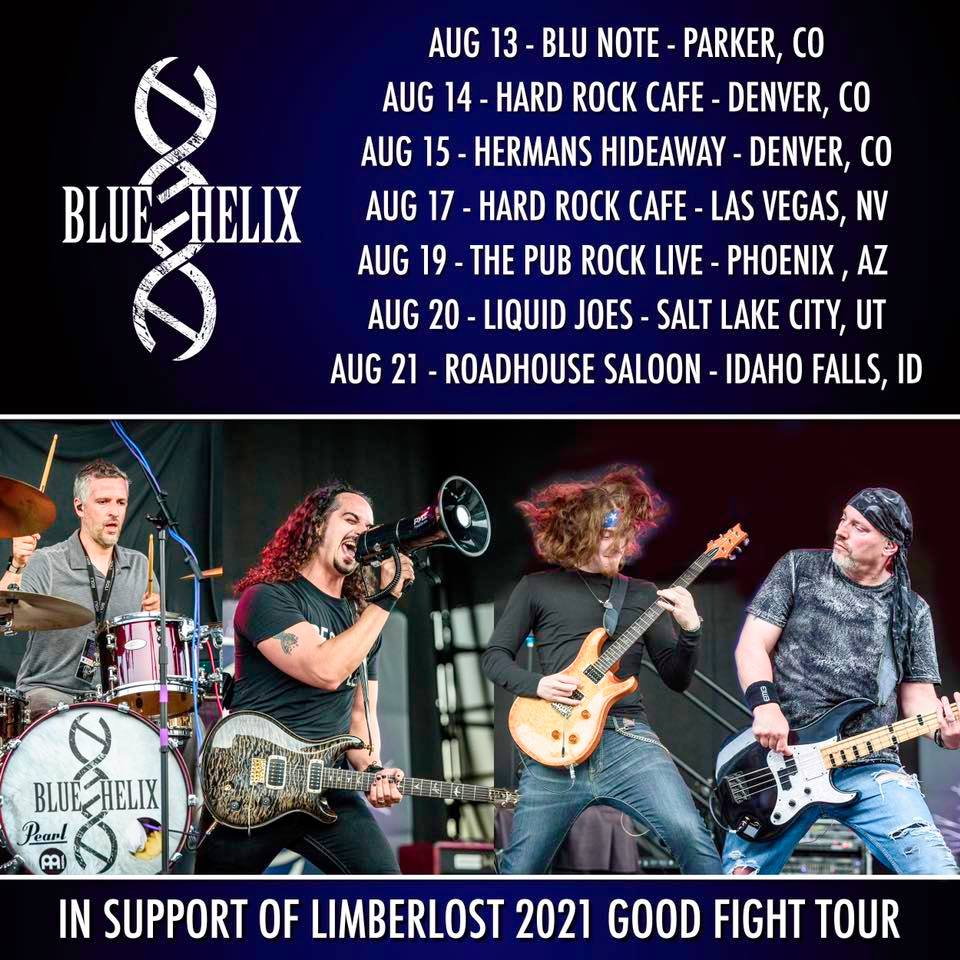 Sami Chohfi and Blue Helix tour in August 2021